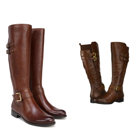 NATURALIZER - Jessie Wide Calf Riding Boots (NWT) - Picture 1 of 9